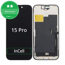 Apple iPhone 15 Pro - LCD Kijelző + Érintőüveg + Keret InCell HD+