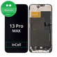 Kijelző In-Cell HD+ iPhone 13 Pro Max, Érintőüveg kerettel