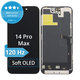 Kijelző Soft OLED iPhone 14 Pro Max, Érintőüveg kerettel, DIAGNOSTIC