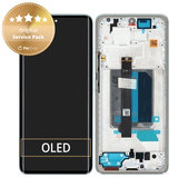 Xiaomi Redmi Note 14 Pro+ 5G 24094RAD4G - LCD Kijelző + Érintőüveg + Keret (Frost Blue) - 5600170O16U00 Genuine Service Pack