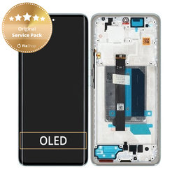 Xiaomi Redmi Note 14 Pro+ 5G 24094RAD4G - LCD Kijelző + Érintőüveg + Keret (Frost Blue) - 5600170O16U00 Genuine Service Pack