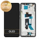 Xiaomi Redmi Note 14 Pro 5G 24090RA29G - LCD Kijelző + Érintőüveg + Keret (Midnight Black) - 56002300O1600 Genuine Service Pack