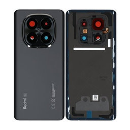 Xiaomi Redmi Note 14 Pro+ 5G 24094RAD4G - Akkumulátor Fedőlap (Midnight Black) - 5600240O16U00 Genuine Service Pack