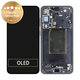 Samsung Galaxy S25 Plus - LCD Kijelző + Érintőüveg + Keret (Blueblack) - GH82-36368E Genuine Service Pack