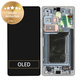 Samsung Galaxy S25 Ultra - LCD Kijelző + Érintőüveg + Keret (Titanium Silver) - GH82-36387A Genuine Service Pack
