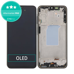 Samsung Galaxy A26 A266E - LCD Kijelző + Érintőüveg + Keret (Black) OLED