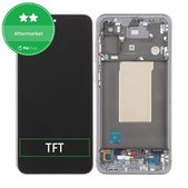 Samsung Galaxy A56 A566E - LCD Kijelző + Érintőüveg + Keret (Awesome Lightgray) TFT