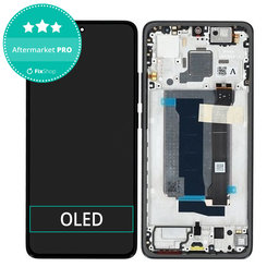 Xiaomi Poco X7 Pro 2412DPC0AG - LCD Kijelző + Érintőüveg + Keret (Black) OLED