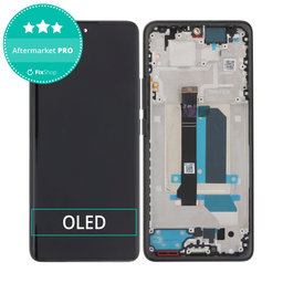 Xiaomi Redmi Note 14 Pro+ 5G 24094RAD4G - LCD Kijelző + Érintőüveg + Keret (Midnight Black) OLED