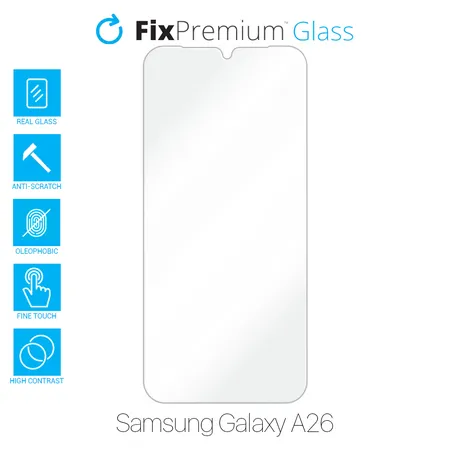FixPremium Glass - Edzett üveg - Samsung Galaxy A26 A266E