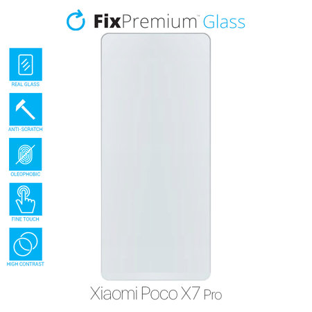 FixPremium Glass - Edzett üveg - Xiaomi Poco X7 Pro 2412DPC0AG