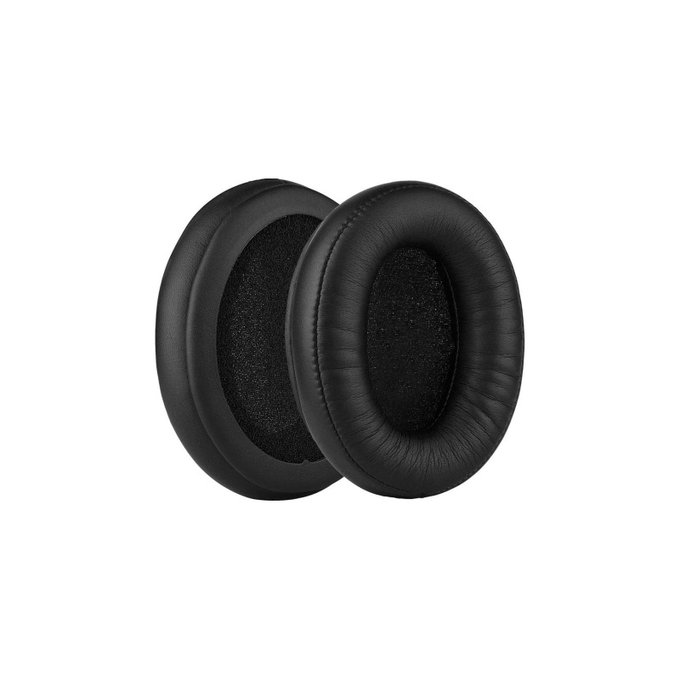 Csere fülpárnák HyperX Cloud Alpha fejhallgatóhoz, Memóriahab + PU bőr, Fekete, 1 pár