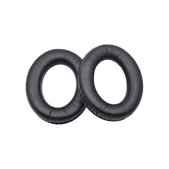 Csere fülpárnák Kingston HyperX Cloud Revolver fejhallgatóhoz, Memóriahab + PU bőr, Fekete, 1 pár
