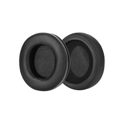 Csere fülpárnák Razer Nari, Kraken fejhallgatóhoz, Memóriahab + PU bőr, Fekete, 1 pár
