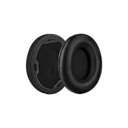 Csere fülpárnák Beats Studio 1 fejhallgatóhoz, Memóriahab + PU bőr, Fekete, 1 pár
