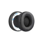 Csere fülpárnák Beats Solo Pro, Wireless fejhallgatóhoz, Memóriahab + PU bőr, Fekete, 1 pár