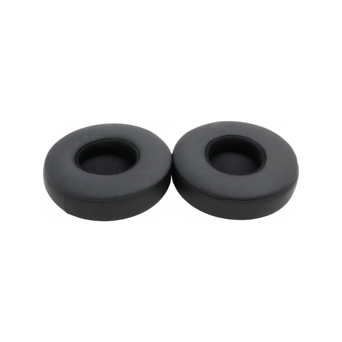 Csere fülpárnák Beats EP fejhallgatóhoz, Memóriahab + PU bőr, Fekete, 1 pár