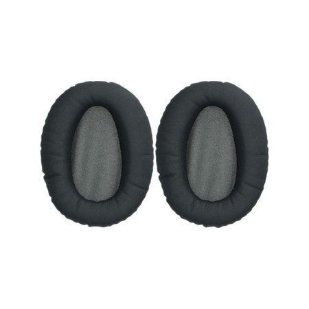 Csere fülpárnák Sony WH-CH710N fejhallgatóhoz, Memóriahab + PU bőr, Fekete, 1 pár