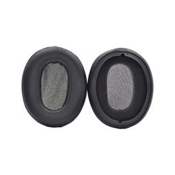 Csere fülpárnák Sony WH-XB900N fejhallgatóhoz, Memóriahab + PU bőr, Fekete, 1 pár