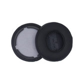 Csere fülpárnák JBL Live 400BT, 460NC fejhallgatóhoz, Memóriahab + PU bőr, Fekete, 1 pár