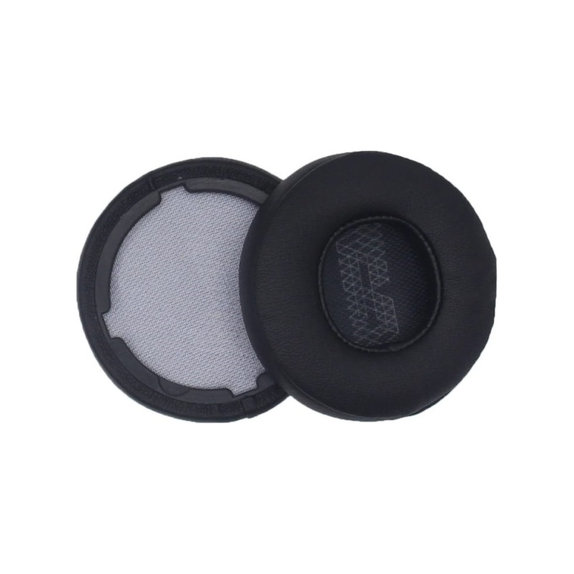 Csere fülpárnák JBL Live 400BT, 460NC fejhallgatóhoz, Memóriahab + PU bőr, Fekete, 1 pár