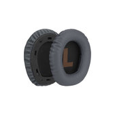 Csere fülpárnák JBL Quantum 100 fejhallgatóhoz, Memóriahab + PU bőr, Sötétszürke, 1 pár