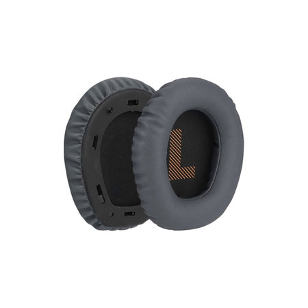 Csere fülpárnák JBL Quantum 100 fejhallgatóhoz, Memóriahab + PU bőr, Sötétszürke, 1 pár