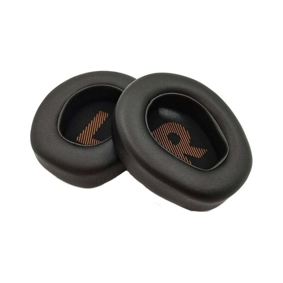 Csere fülpárnák JBL Quantum 400 fejhallgatóhoz, Memóriahab + PU bőr, Fekete, 1 pár