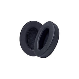 Csere fülpárnák Sennheiser HD300, HD4.50BTNC, fejhallgatóhoz, Memóriahab + PU bőr, Fekete, 1 pár