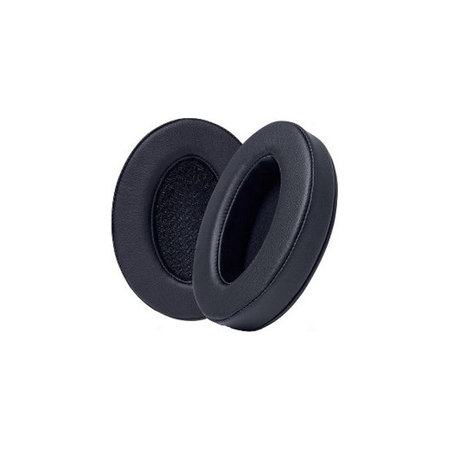 Csere fülpárnák Sennheiser HD300, HD4.50BTNC, fejhallgatóhoz, Memóriahab + PU bőr, Fekete, 1 pár