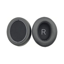 Csere fülpárnák Sennheiser Momentum 3.0 fejhallgatóhoz, Memóriahab + PU bőr, Fekete, 1 pár