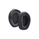 Csere fülpárnák Sennheiser HDR175, RS175 fejhallgatóhoz, Memóriahab + PU bőr, Fekete, 1 pár