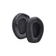 Csere fülpárnák Sennheiser HDR175, RS175 fejhallgatóhoz, Memóriahab + PU bőr, Fekete, 1 pár
