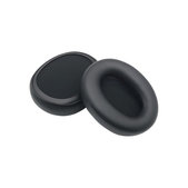 Csere fülpárnák Skullcandy Crusher ANC 2 fejhallgatóhoz, Memóriahab + PU bőr, Fekete, 1 pár