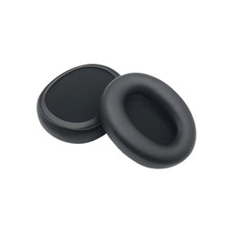 Csere fülpárnák Skullcandy Crusher ANC 2 fejhallgatóhoz, Memóriahab + PU bőr, Fekete, 1 pár