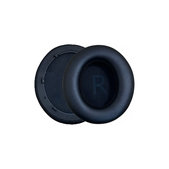 Csere fülpárnák Anker Soundcore Life Q45 fejhallgatóhoz, Memóriahab + PU bőr, Fekete, 1 pár