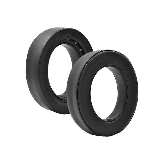 Csere fülpárnák Corsair HS50 fejhallgatóhoz, Memóriahab + PU bőr, Fekete, 1 pár