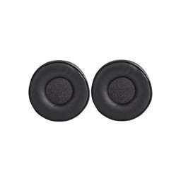 Csere fülpárnák Jabra MOVE Wireless fejhallgatóhoz, PU bőr, Fekete, 1 pár