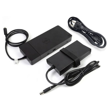 Dell WD19 K20A001 - Dokkoló állomás (USB-C) + 130W Adapter Felújított