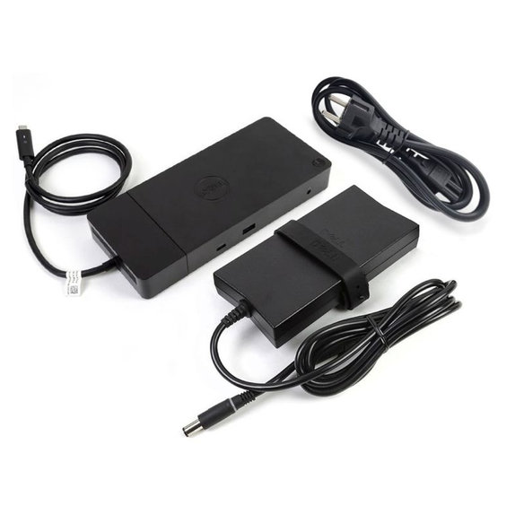 Dell WD19 K20A001 - Dokkoló állomás (USB-C) + 130W Adapter Felújított