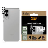 PicturePerfect Kameralencse-védő Samsung S25 Edge készülékhez, Fekete, PanzerGlass