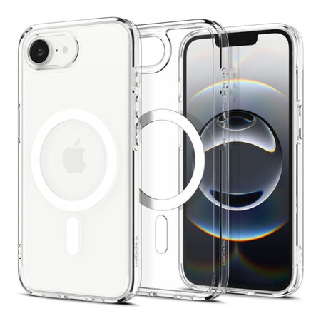 Spigen - Tok Ultra Hybrid MagSafe iPhone 16e, fehér