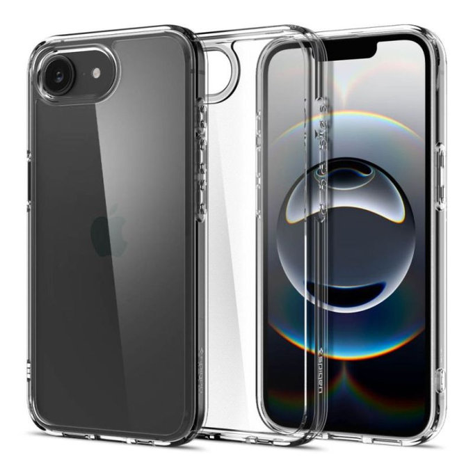 Spigen - Tok Ultra Hybrid iPhone 16e, Crystal Clear