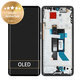 Xiaomi Poco X7 24095PCADG - LCD Kijelző + Érintőüveg + Keret (Black) - 5600010O16P00 Genuine Service Pack