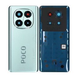 Xiaomi Poco X7 24095PCADG - Akkumulátor Fedőlap (Green) - 5600070O16P00 Genuine Service Pack