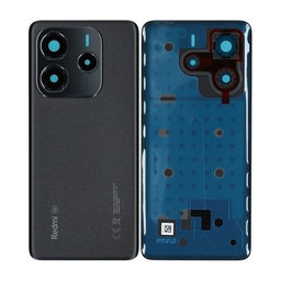 Xiaomi Redmi Note 14 5G 24094RAD4G - Akkumulátor Fedőlap (Midnight Black) - 56002700O1700 Genuine Service Pack