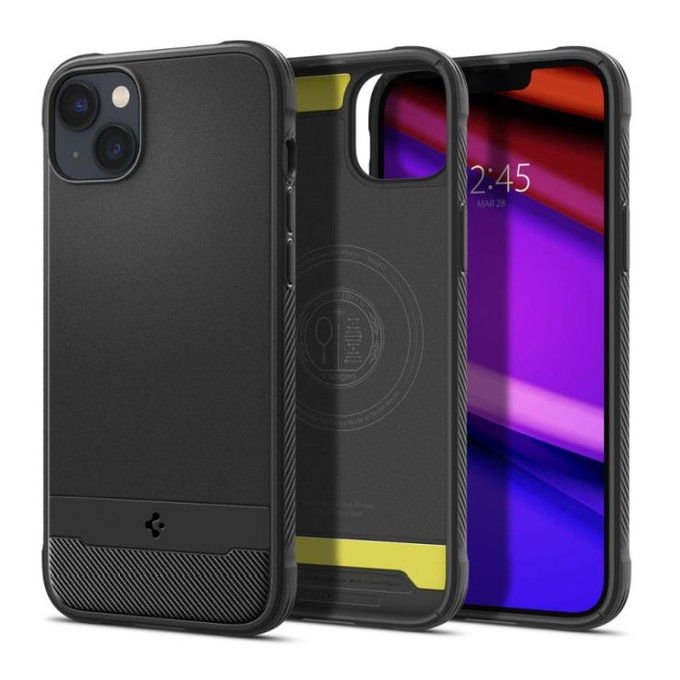 Spigen - Tok Rugged Armor MagSafe iPhone 14, Matte Black
