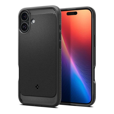Spigen - Tok Rugged Armor MagSafe iPhone 16, Matte Black
