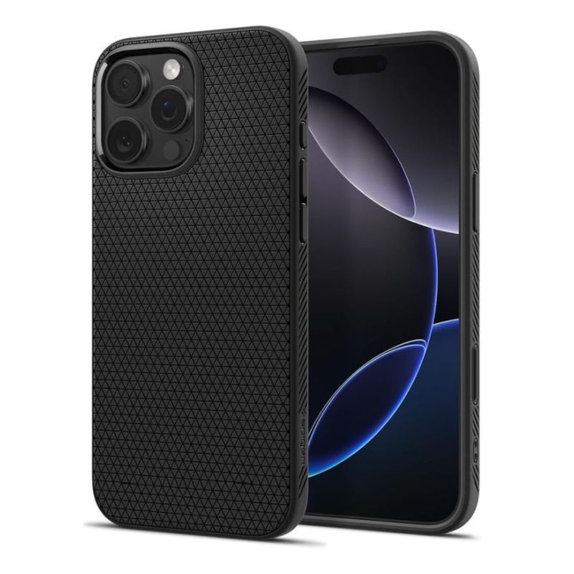 Spigen - Tok Liquid Air "T" MagSafe iPhone 16 Pro Max, Matte Black