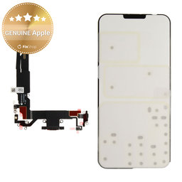 Töltő Csatlakozó + Flex Kábel | iPhone 16 | Black | 923-11222 | Genuine Apple